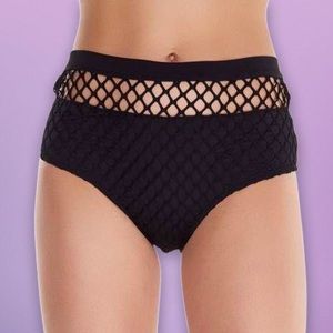 iheartraves fishnet hot pants bottoms